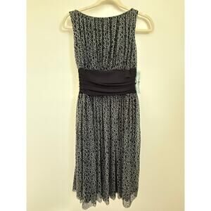 London Times Womens Dress Black NWT